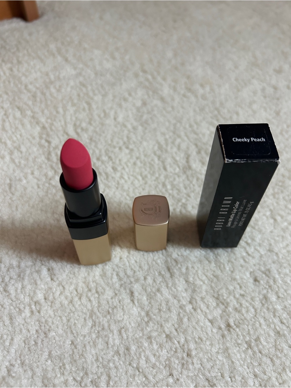 Bobbi Brown Cheeky Peach Matte Lipstick